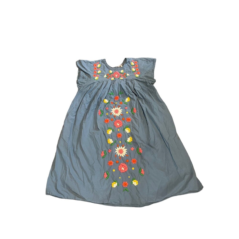 Frances Valentine Embroidered Floral Dress Size: Large